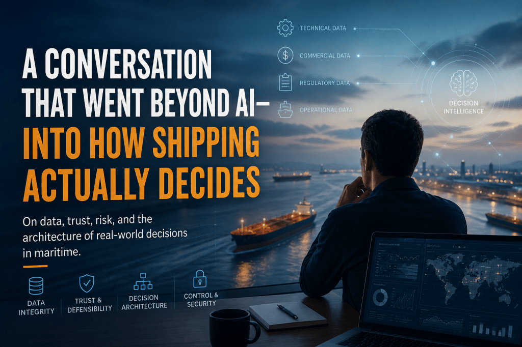 A Conversation That Went Beyond AI  Into How Shipping Actually&nbsp;Decides
